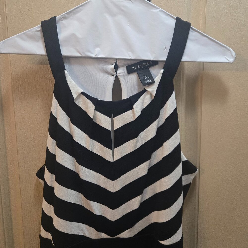 Black and White long sun dress